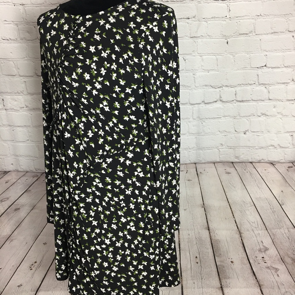 Flower print dress